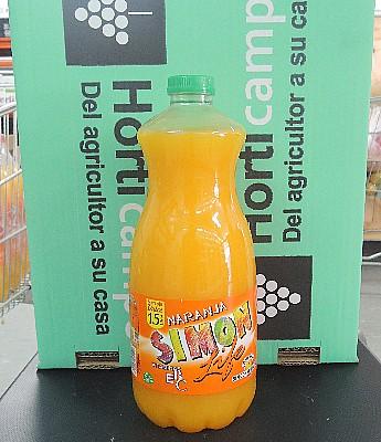 Refresco "Simon Life" sabor Naranja 1.5 L en Sevilla
